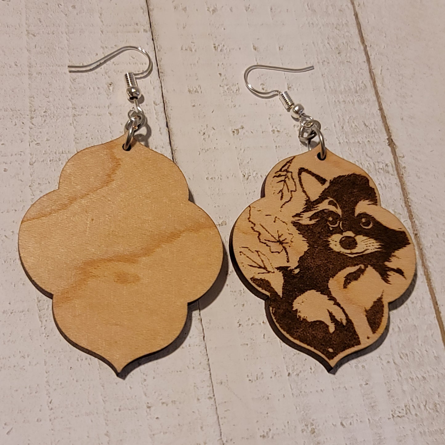 Racoon Dangle Earrings